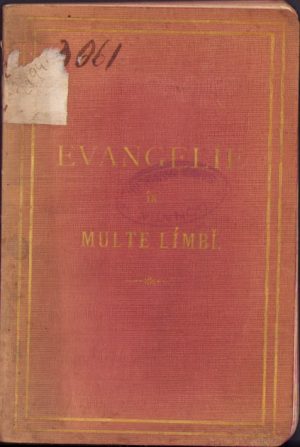 Evanghelie în multe limbi, versetul Ioan 3-16 tipărit în 214 limbi diferite, 1878, Londra