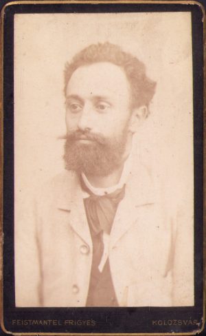 Portret de bărbat, Feistmantel Frigyes, Cluj