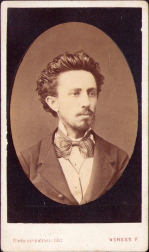 Portret de bărbat, studio Veress Ferencz, Cluj