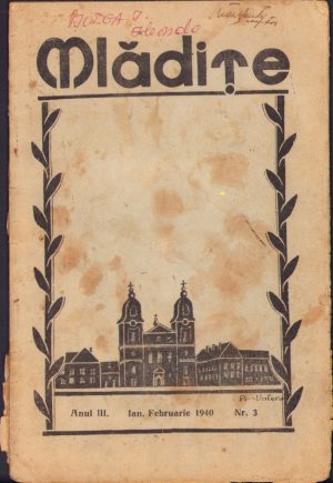 Mlădițe, revista societății de lectură Timotei Cipariu, Blaj, 3/1940
