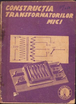 Construcția transformatorilor mici, 1945