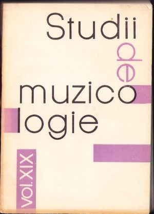 Studii de muzicologie, XIX/1985