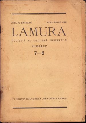 Lamura, 7-8/1926