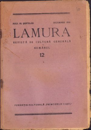 Lamura, 12/1926