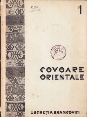 Covoare orientale de Lucreția Brancovici, 1930