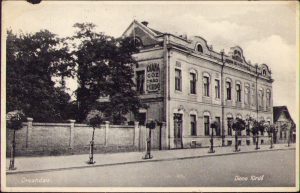 Orosháza, Diana fürdő, carte poștală, circulată Gherla