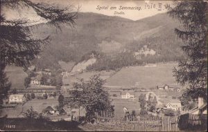 Spital am Semmering, carte poștală, circulată Gherla