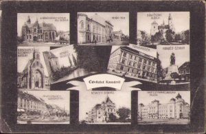 Üdvözlet Kassáról, carte poștală, necirculată