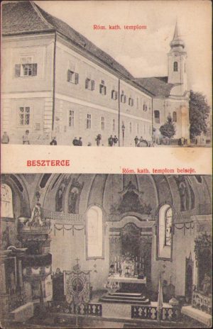 Bistrița, carte poștală, circulată Gherla
