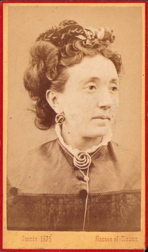 Portret de femeie, l'anee 1875, Masson of Closter