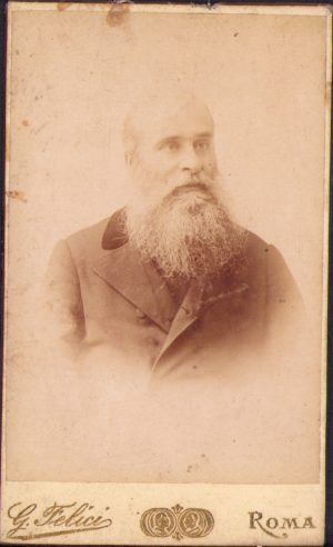 Portret de bărbat, studio Felici, Roma