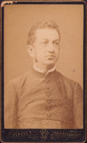 Cleric, 1884, studio Veress Ferencz, Cluj