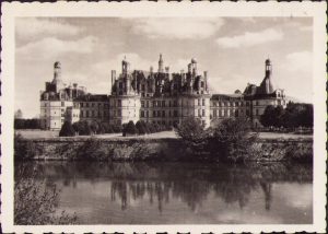 Château de Chambord, France, ca 1940's photo