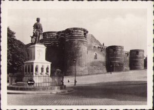 Château d'Angers, France, ca 1940's photo