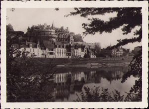 Château Royal d'Amboise, France, ca 1940's photo