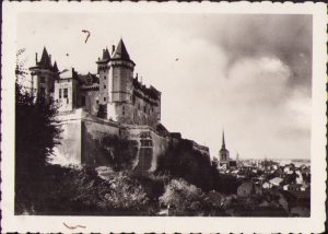 Château de Saumur, France, ca 1940's photo
