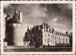 Château de Chenonceau, France, ca 1940's photo