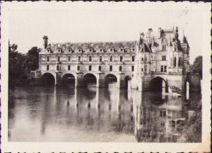 Château de Chenonceau, France, ca 1940's photo