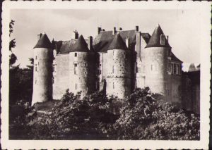 Château de Luynes, France, ca 1940's photo