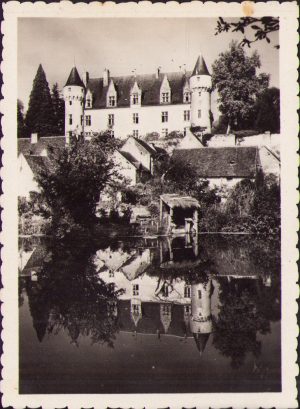 Château de Montrésor, France, ca 1940's photo