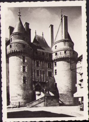 Château de Langeais, France, ca 1940's photo
