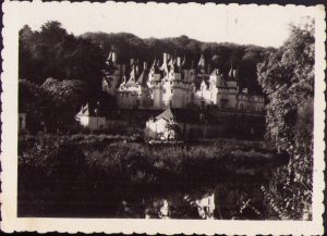 Château d'Ussé, France, ca 1940's photo