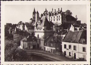 Château de Loches, France, ca 1940's photo