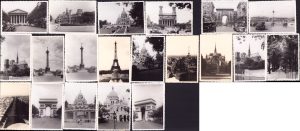 Paris, France, 1946 and 1947, batch of 20 photos