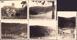Vosges, France, 1947, batch of 5 photos