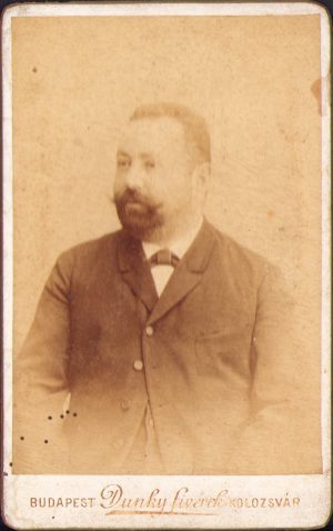 Todorffy Lukács, primarul de origine armeană al orașului Gherla, studio Dunky fivérek, Cluj