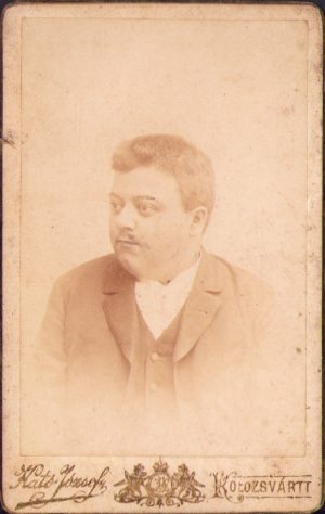 Portret de bărbat, studio Kató, Cluj