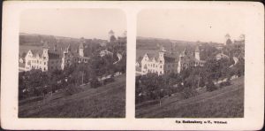 Rothenburg o/T, Wildbad, Stereoskopbilder-Institut C Wurfschmidt, Leipzig-Gohlis, stereoscopic photo