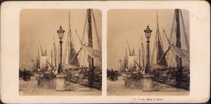 Triest, Molo S Carlo, Stereoskopbilder-Institut C Wurfschmidt, Leipzig-Gohlis, stereoscopic photo