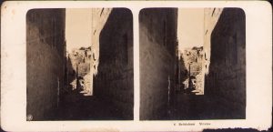 Bethlehem, Strasse, Stereoskopbilder-Institut C Wurfschmidt, Leipzig-Gohlis, stereoscopic photo