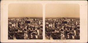 Cadix, Panorama vers le port, Stereoskopbilder-Institut C Wurfschmidt, Leipzig-Gohlis, stereoscopic photo