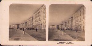 Dalmatien, Zara, Riva Nuova, Hotel Bristol, Stereoskopbilder-Institut C Wurfschmidt, Leipzig-Gohlis, stereoscopic photo