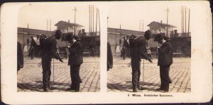 Wien, Bosnischer Hausierer, Neue Photographische Gesellschaft A G, Steglitz-Berlin, 1904, stereoscopic photo