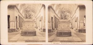Bologna, Monumento d Giovanni da Bologna, Neue Photographische Gesellschaft A G, Steglitz-Berlin, 1902, stereoscopic photo