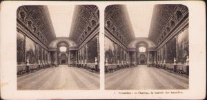 Versailles, le Chateau, la Galerie des Batailles, Neue Photographische Gesellschaft A G, Steglitz-Berlin, 1903, stereoscopic photo