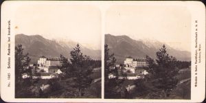 Schloss Ambrass bei Innsbruck, stereoscopic photo
