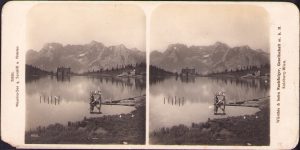 Tirol, Misurina See g Sorabiss u Antelao, stereoscopic photo