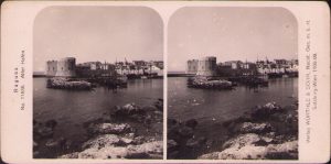 Ragusa, Alter Hafen, stereoscopic photo