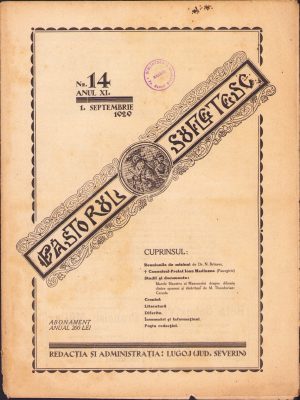 Păstorul sufletesc, 14/1929, Lugoj