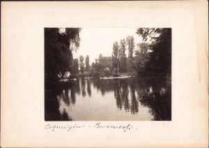 Cișmigiu, București, fotografie de Aurelian Florinescu, anii 1920