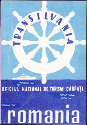 Etichetă nava Transilvania, ONT Carpați, perioada comunistă