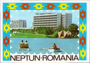 Etichetă stațiunea Neptun, perioada comunistă