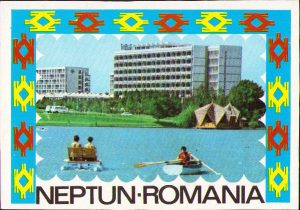 Etichetă stațiunea Neptun, perioada comunistă