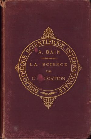 Semnătura generalului Emil Pălăngeanu, manu propria, pe acest exemplar din La science de l'éducation de Alex Bain, 1884, Paris