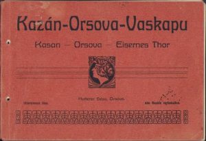 Album Cazane-Orșova-Porțile de Fier, perioada austro-ungară, tipărit la Hutter Géza, Orșova