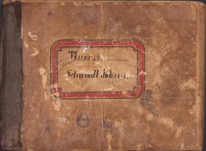 Messgesang Buch des Schmadl Johann, Nitzkyfalva, 1903